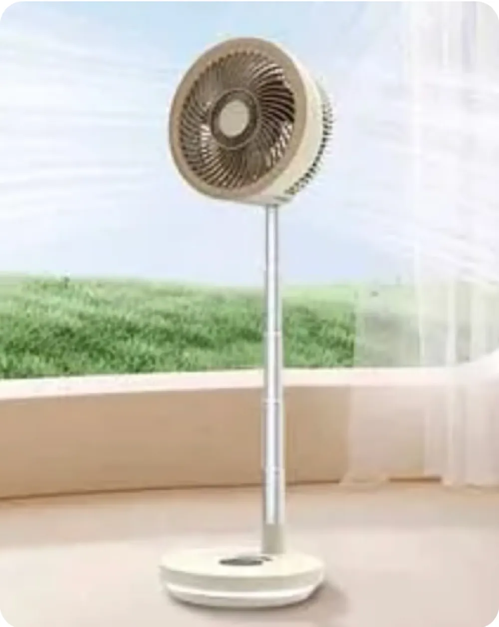 DF-1020 Retractable folding fan